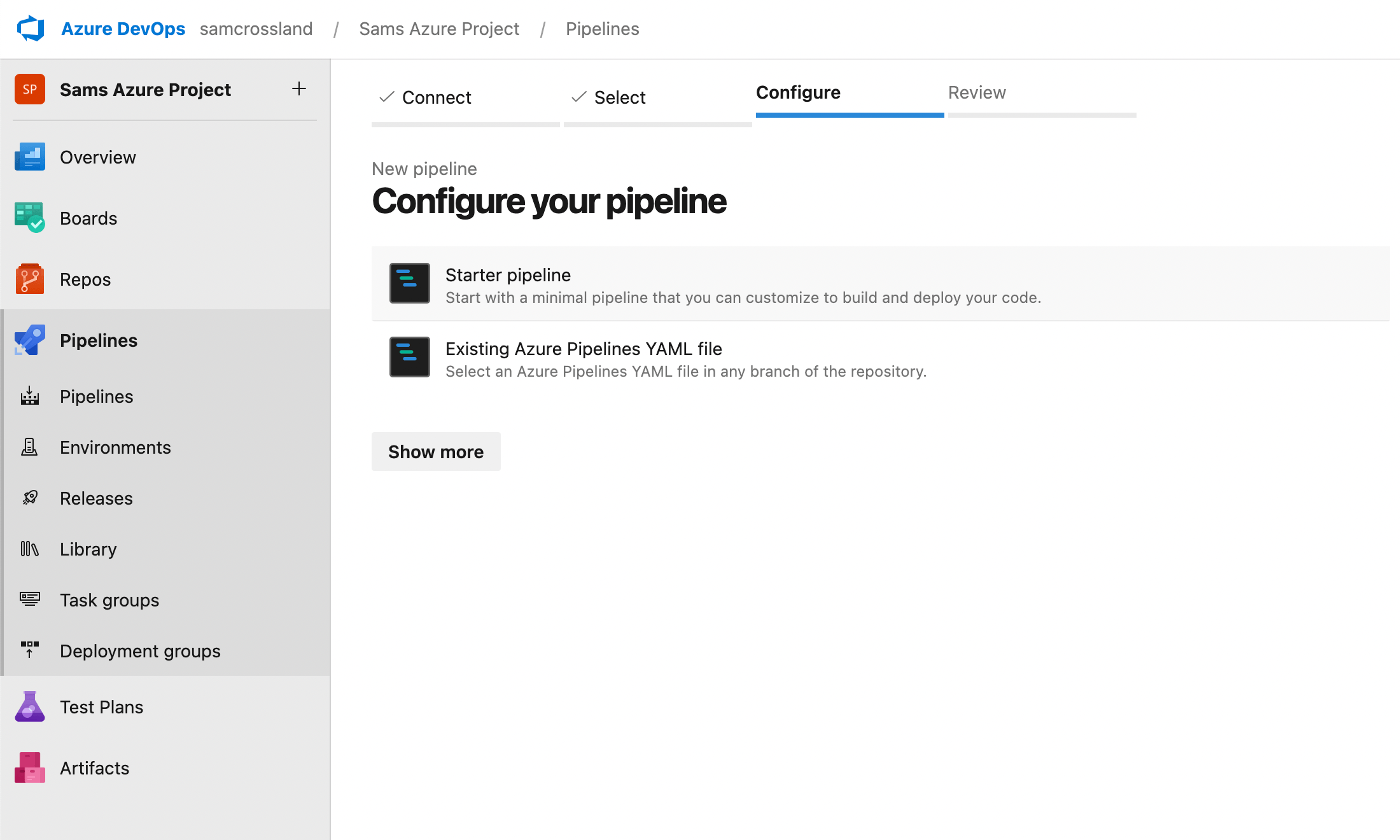 Configure your pipeline